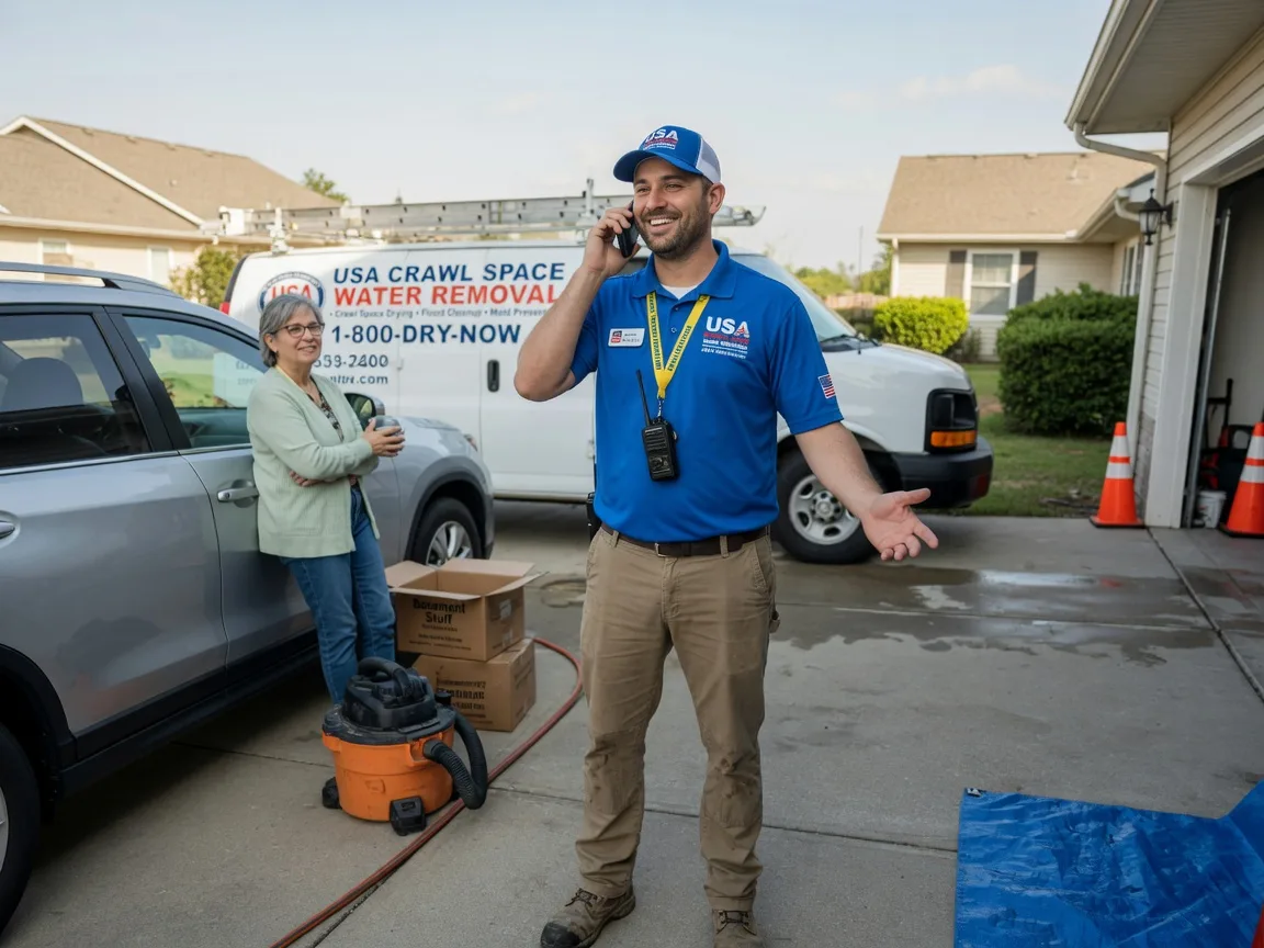 Crawl Space Water Removal Winn, MI FAQs